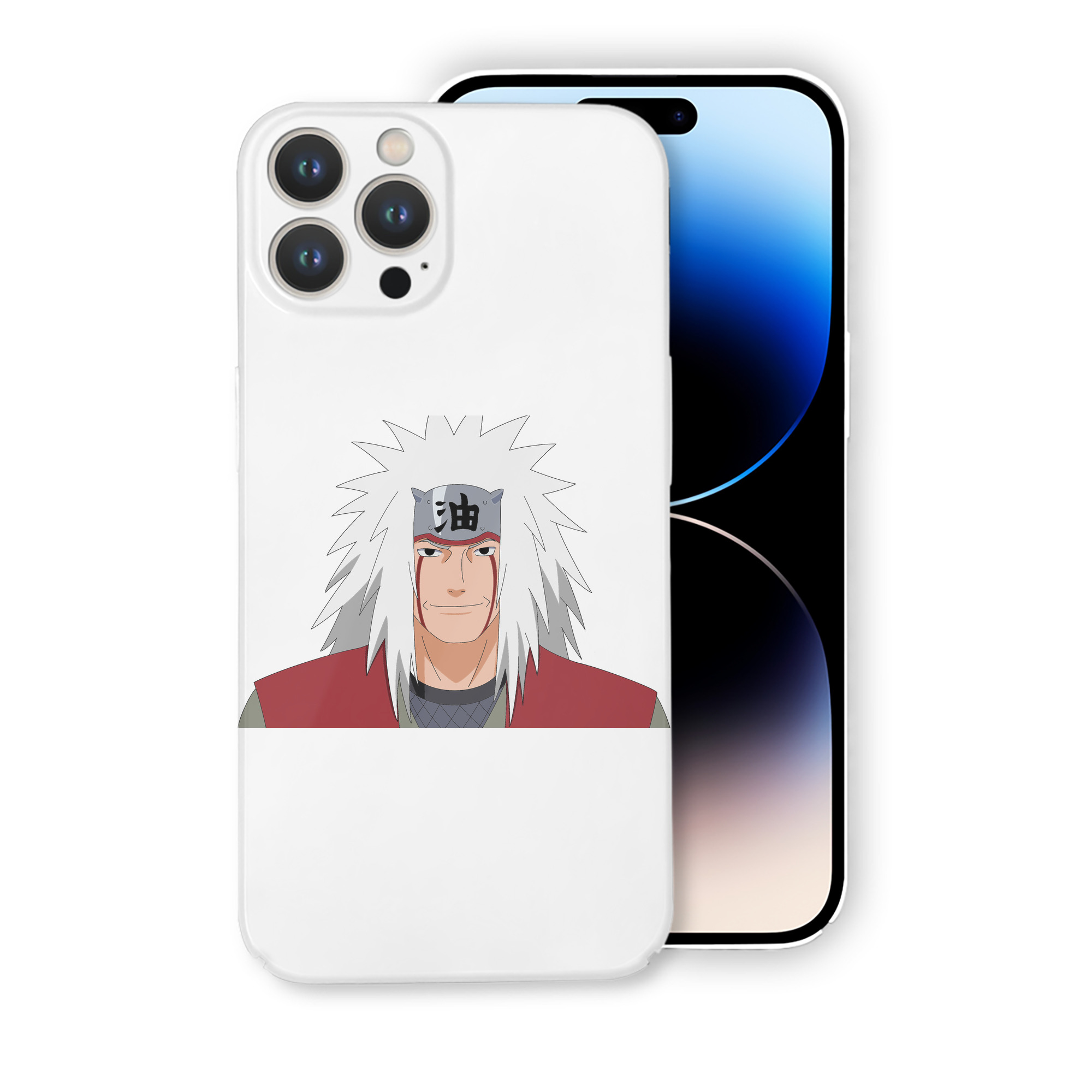（画像用） NARUTO -ナルト- 自来也（じらいや） Jiraiya 【iPhone 14シリーズ対応】ハードケース